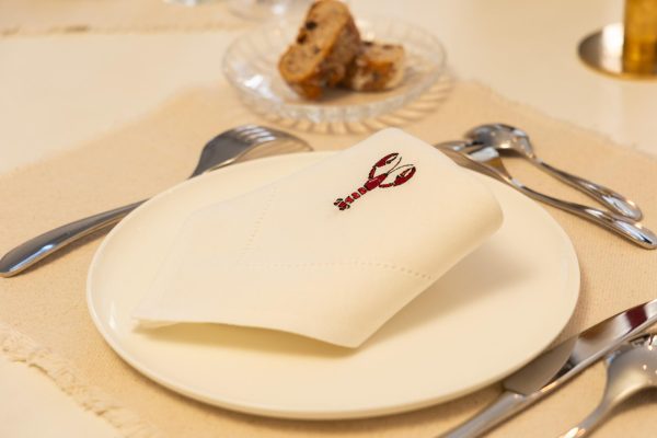 Feestelijke luxe linnen servetten (vanaf 4 stuks)