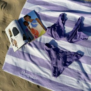 Riviera Beach Towel - Lila